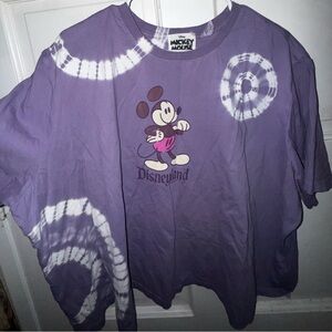 Disney Purple Tie-Dye Mickey Mouse Tee
